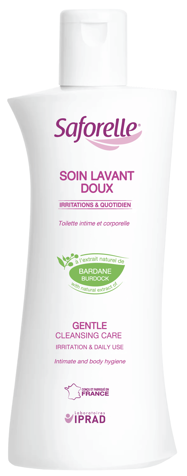 SAFORELLE bottle 2 Gel îngrijire intimă şi corporală 250ml