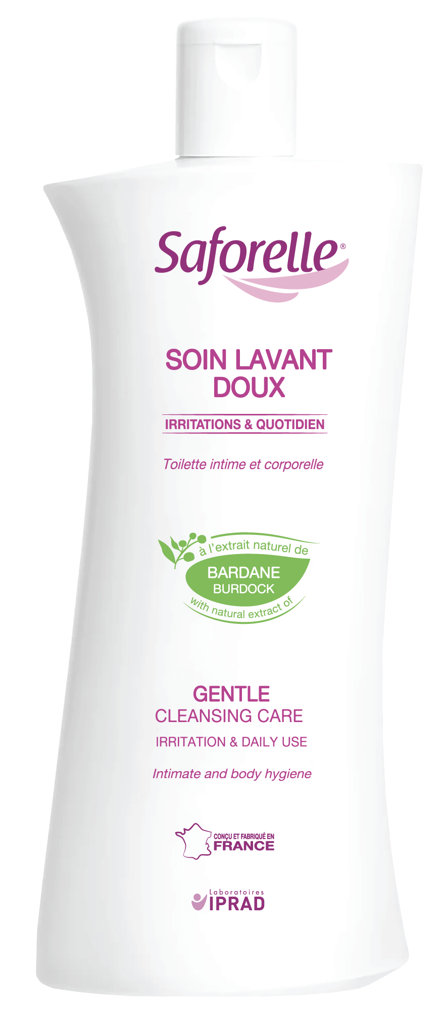 SAFORELLE bottle 2 Gel îngrijire intimă şi corporală 500ml