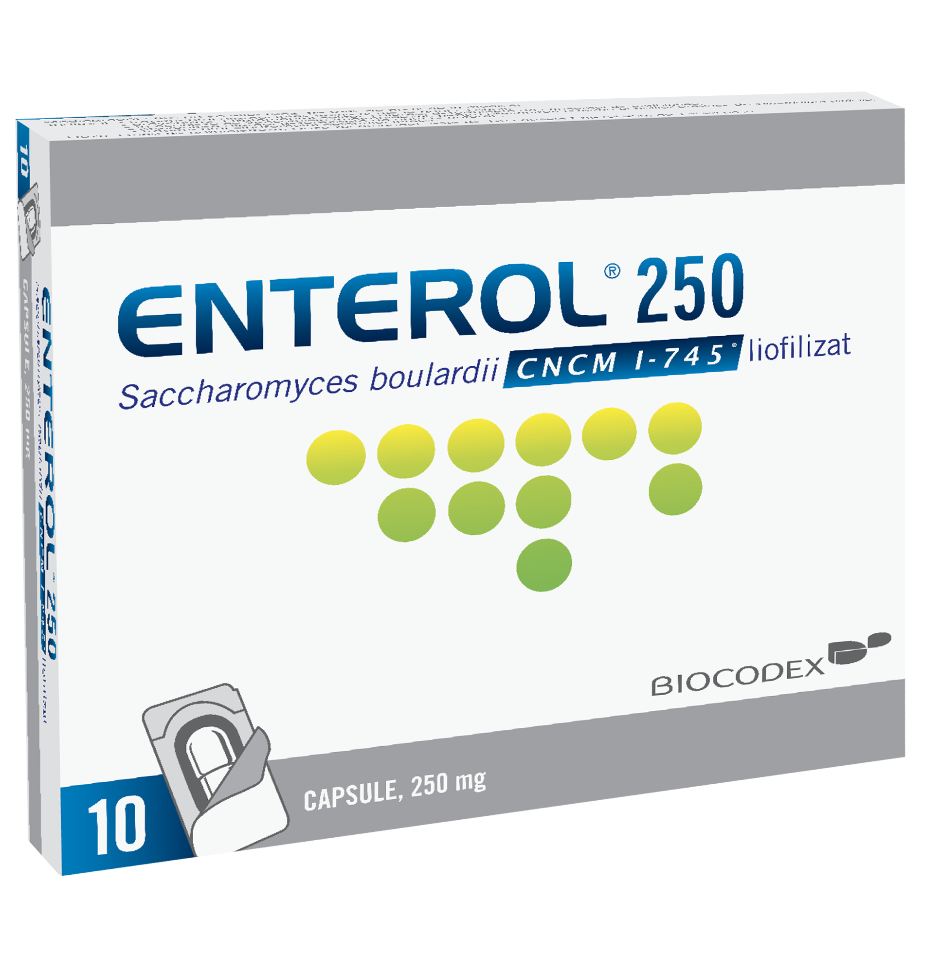 Enterol front 10 capsule 250mg