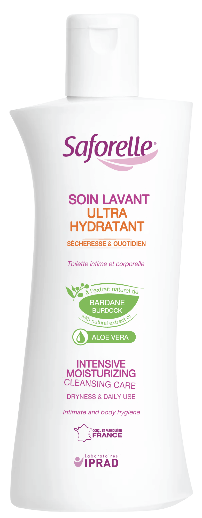 SAFORELLE bottle Gel îngrijire intimă şi corporală ultrahidratant 250ml